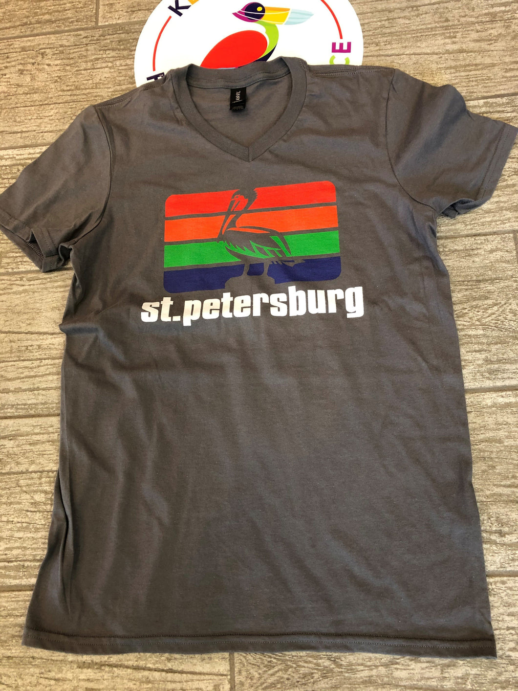 St. Pete City Flag Men's Short Sleeve T-Shirt